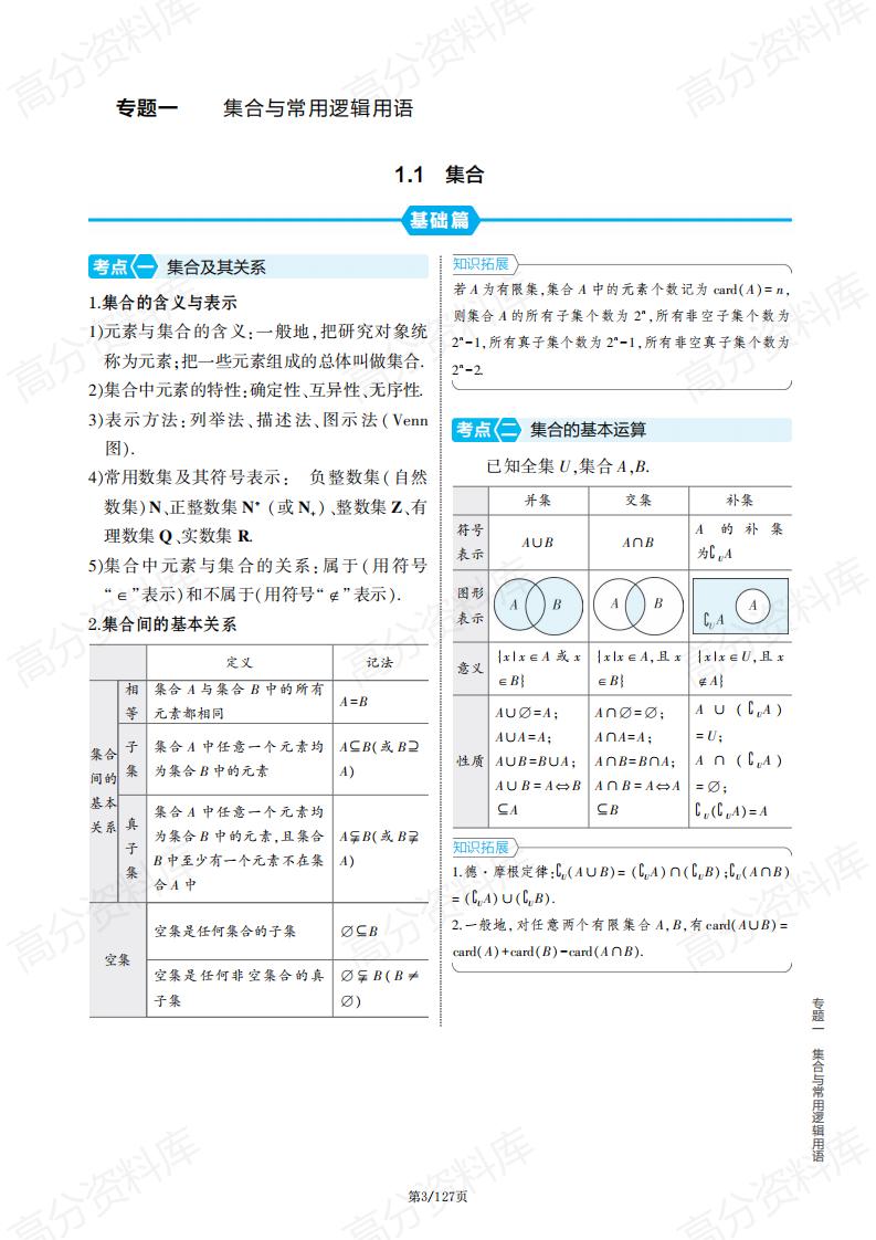 高中数学-2024年高考数学高效复习手册插图高中数学2