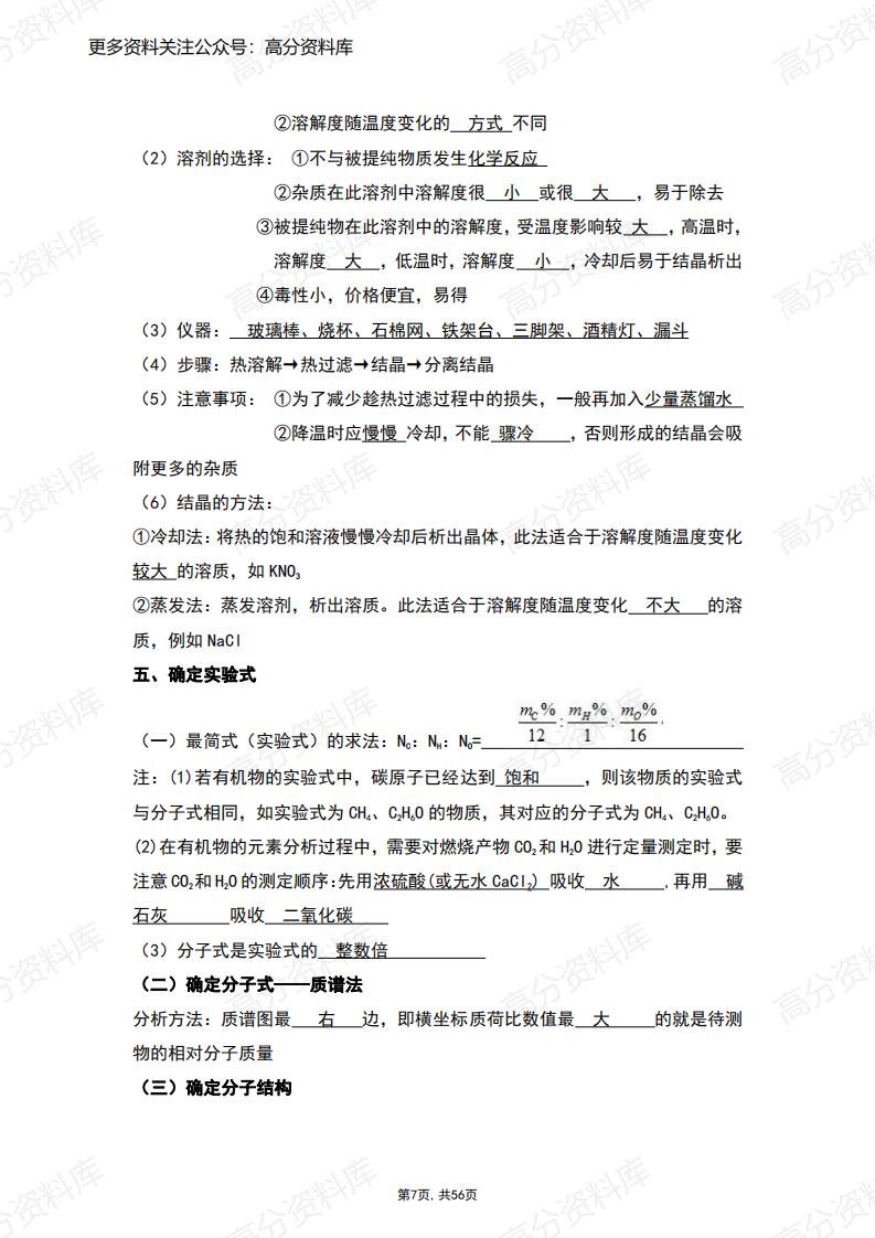 高中化学-新人教版高中化学选修3知识点插图高中化学6