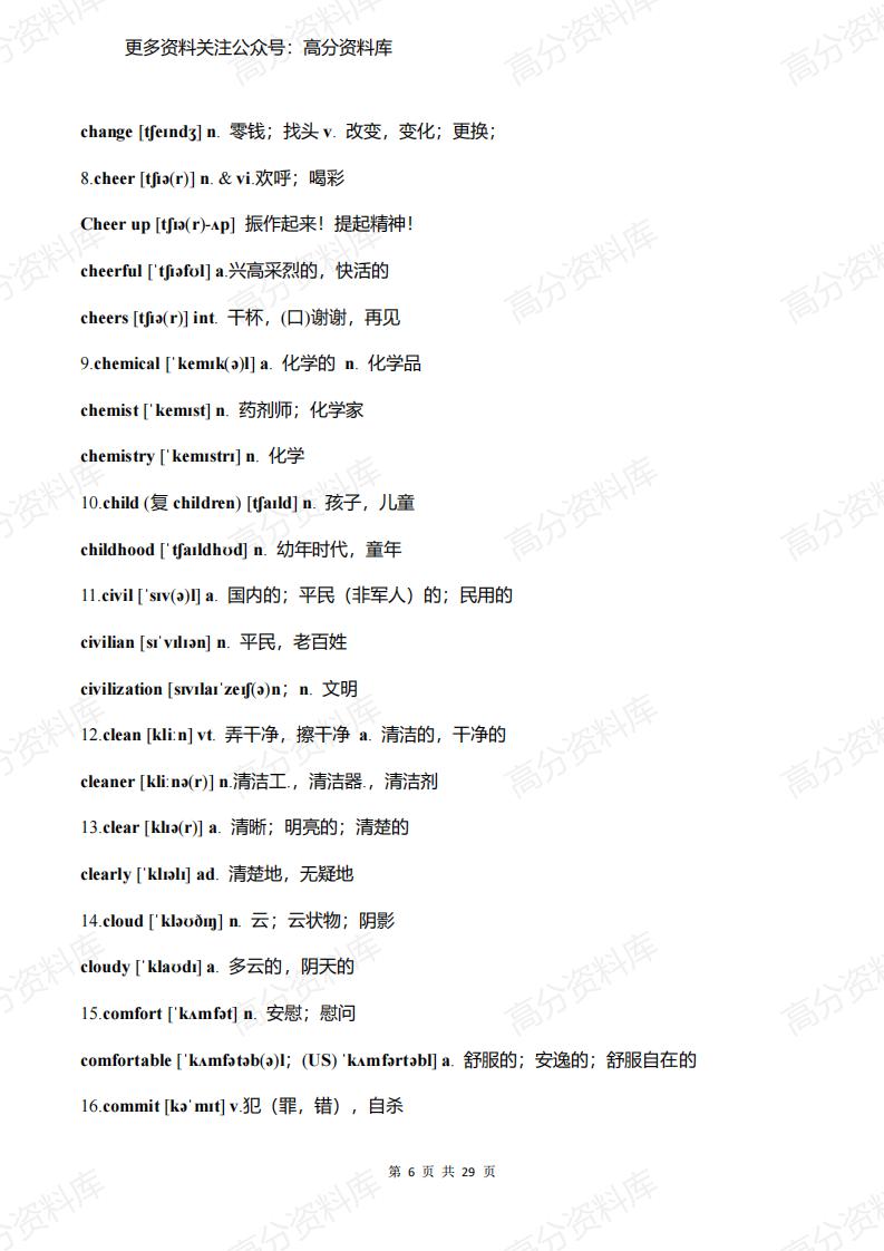 高中英语-高考英语253组词性转换汇总插图高中英语5