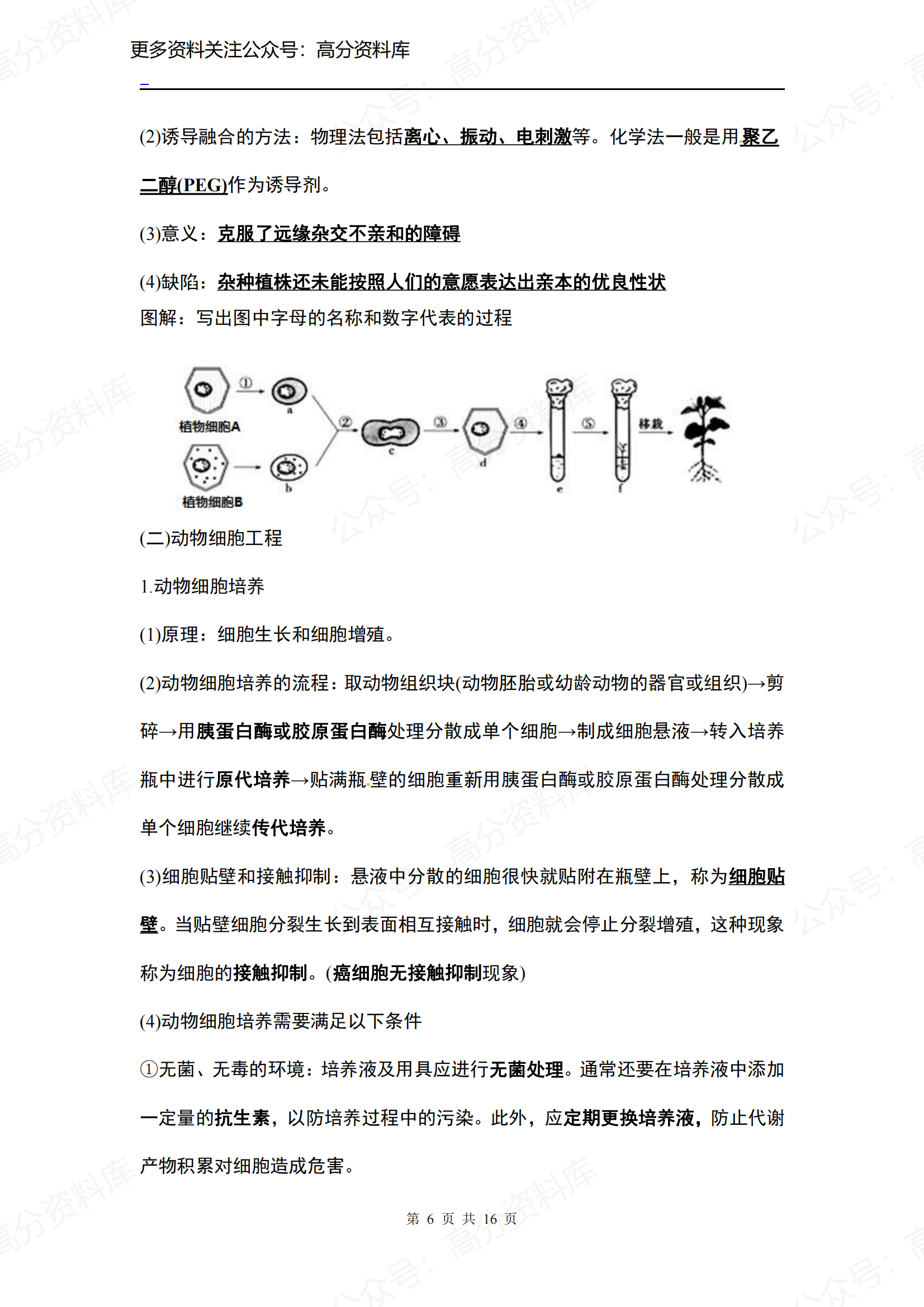高中生物-人教版选修3知识点插图高中生物5