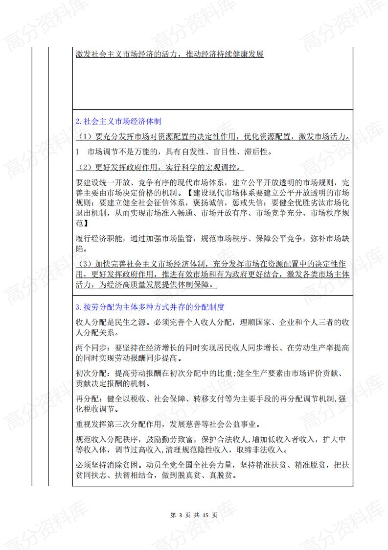 高中政治-2024届高考政治核心必备知识插图高中政治2