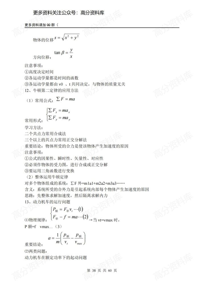 高中物理-科学的基础学习方法插图高中物理4