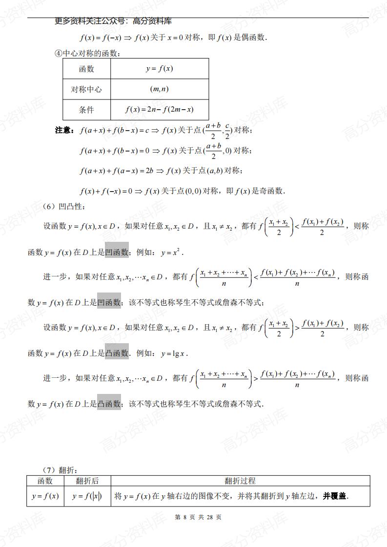 高中数学-高一数学知识点汇总讲解大全插图高中数学7