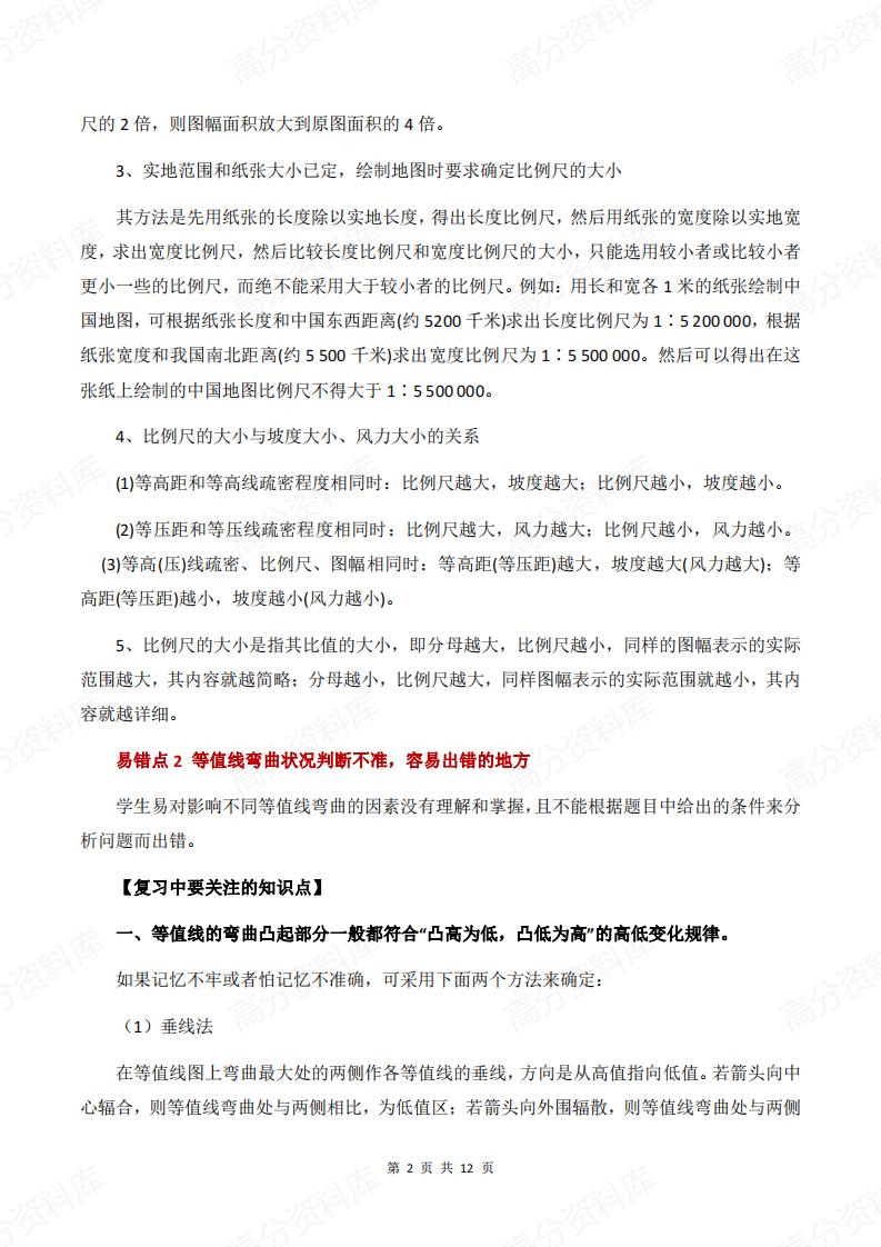 高中地理-高考地理知识点梳理插图高中地理1