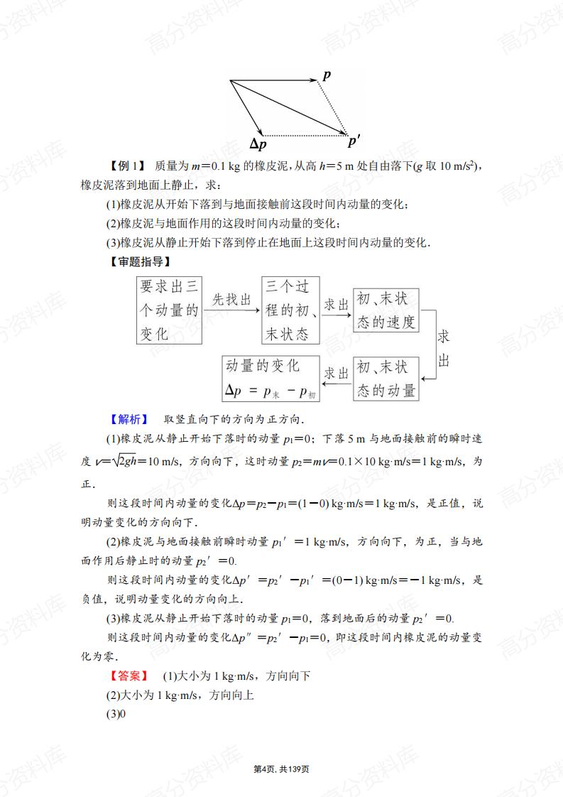 高中物理-新教材人教版选择性必修第一册各章节知识点考点插图高中物理3