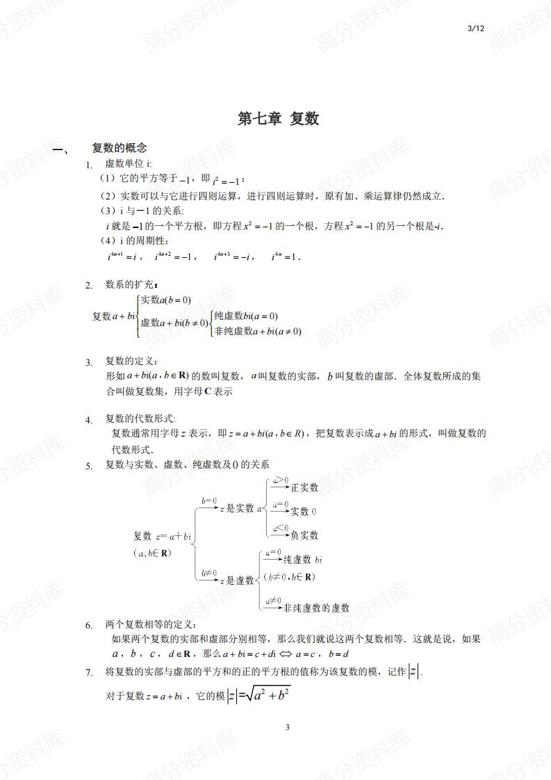 高中数学-人教A版数学必修二知识点插图高中数学2