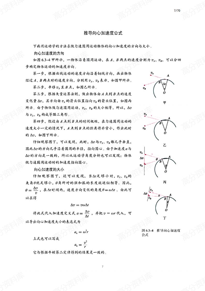高中物理-新教材核心知识＋图像＋公式汇总插图高中物理6