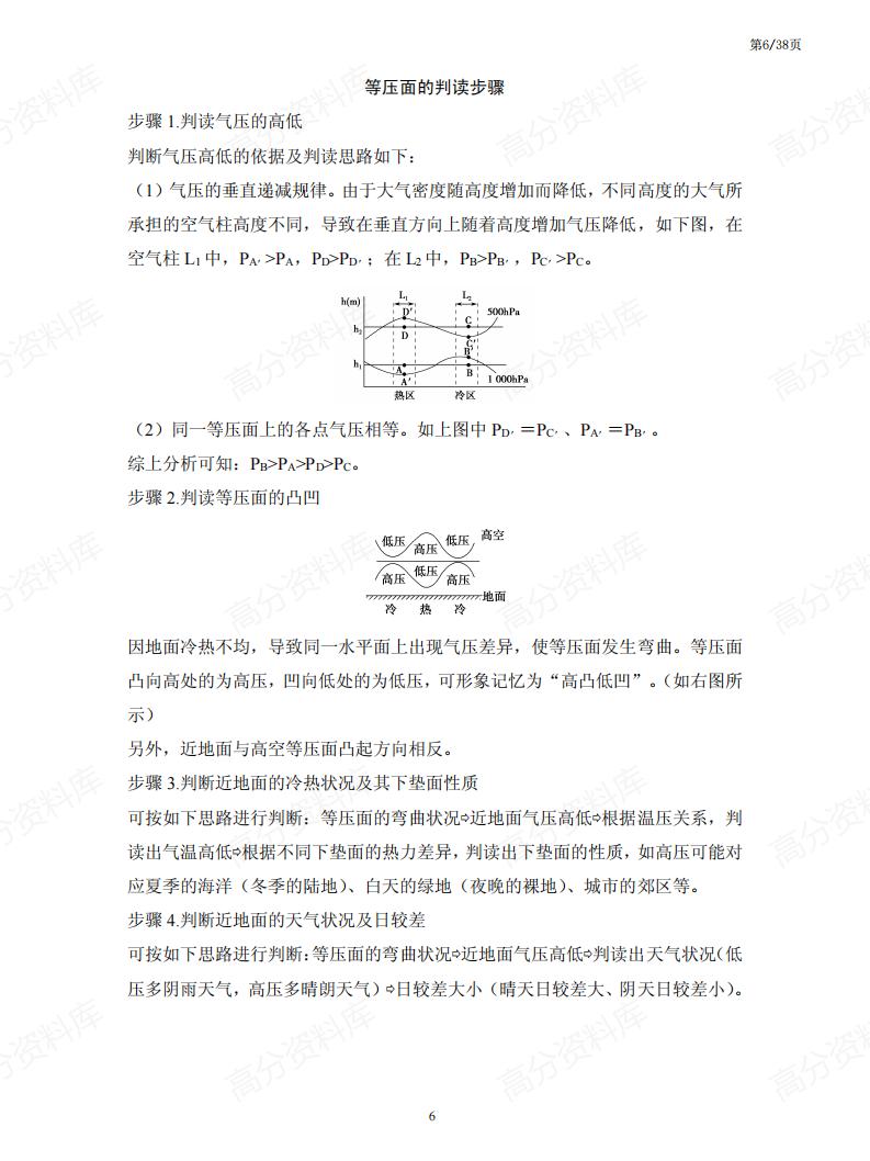 高中地理-高考地理读图技巧系列（通用版）插图高中地理5
