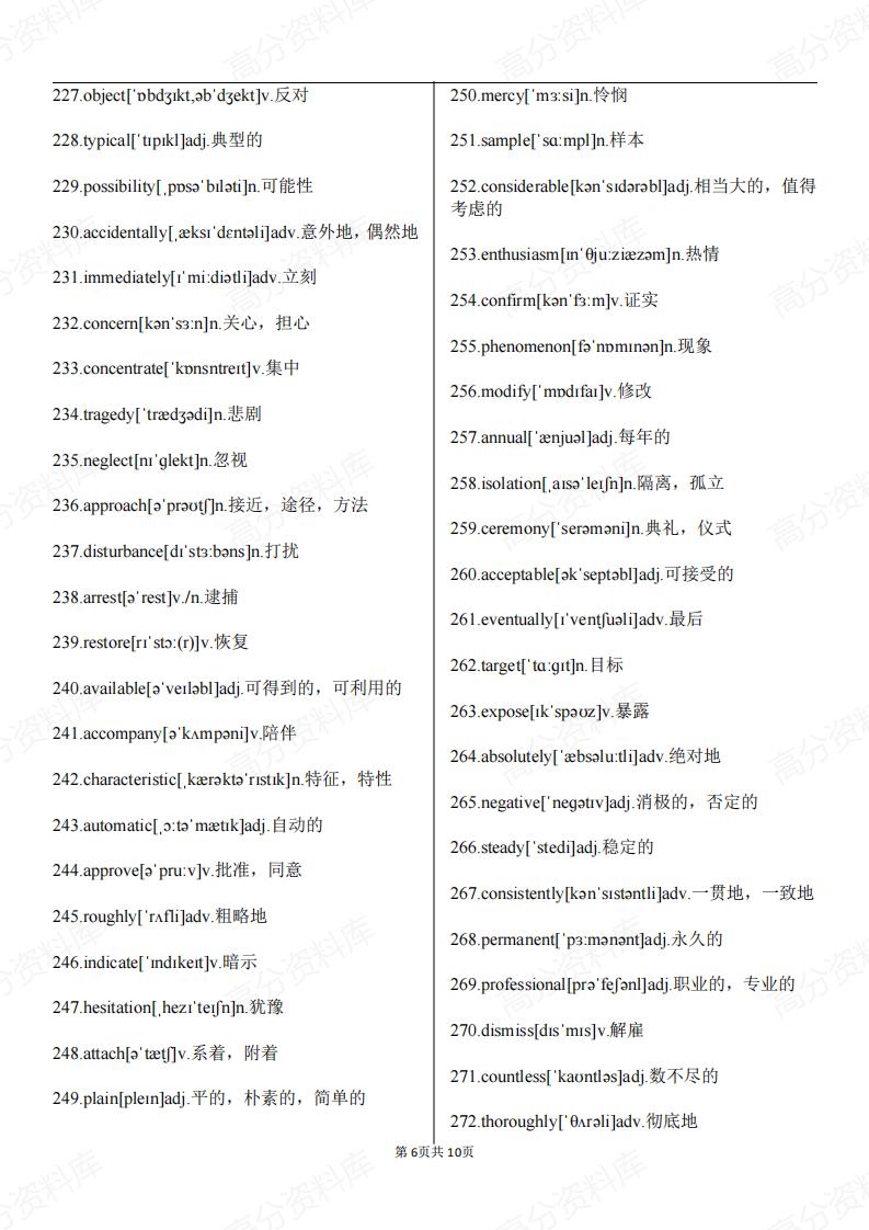 高中英语-高考英语完形填空里的419个高频难词插图高中英语5
