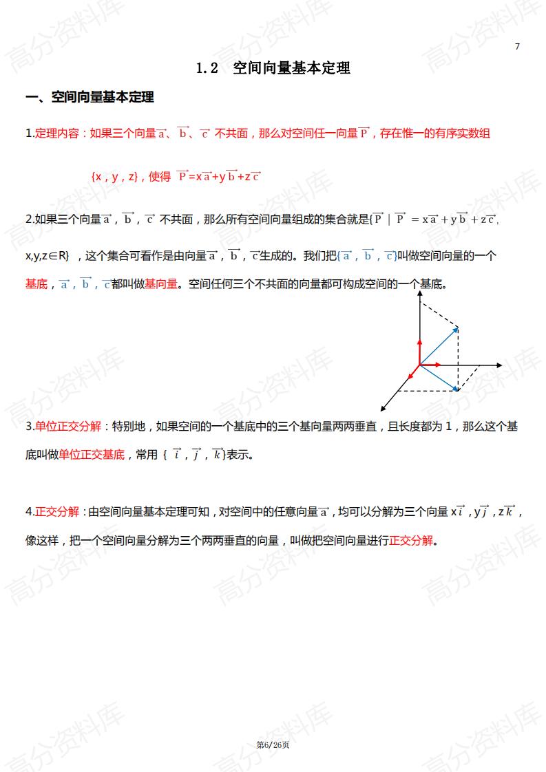 高中数学-高中数学人教A版选择性必修第一册知识点总结（2019新教材）插图高中数学5