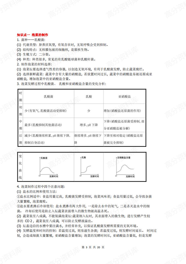 高中生物-新教材人教版高中生物选择性必修3《生物技术与工程》知识点插图高中生物2