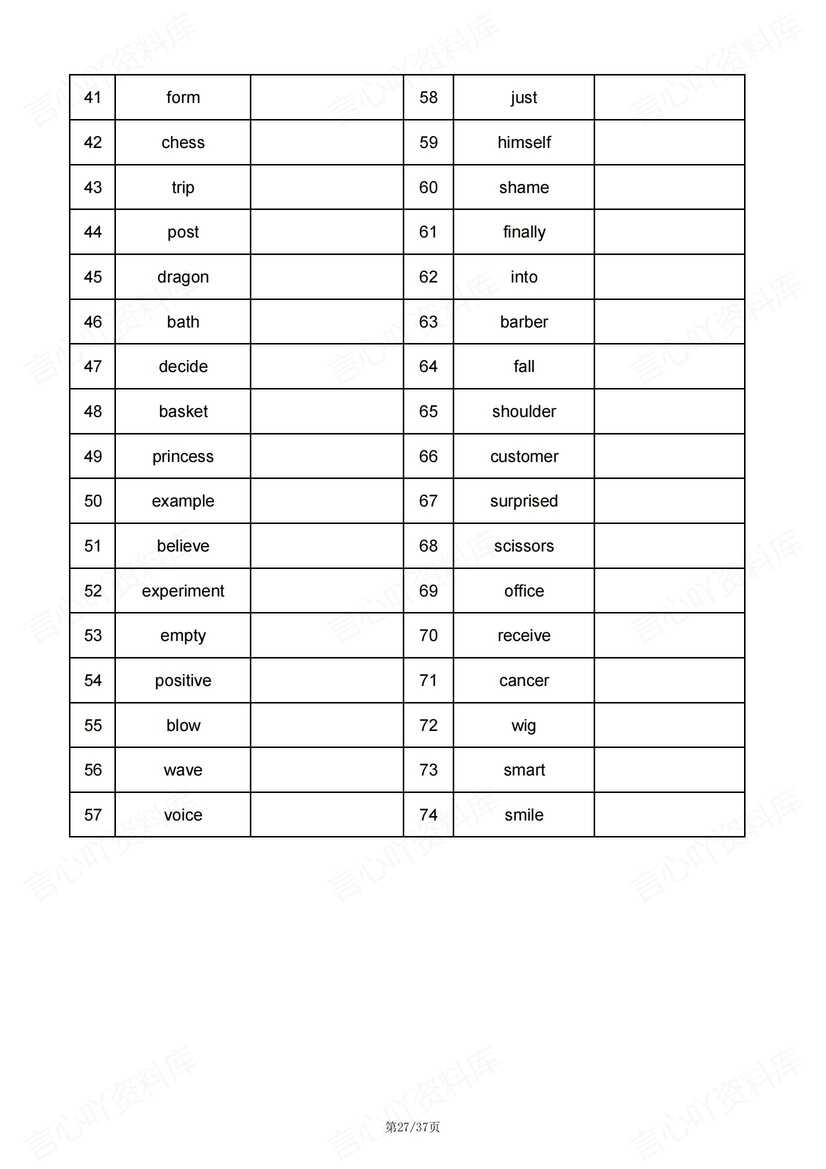 初中英语-2025新外研版七年级下单词表（背诵+中英互译）插图初中英语8