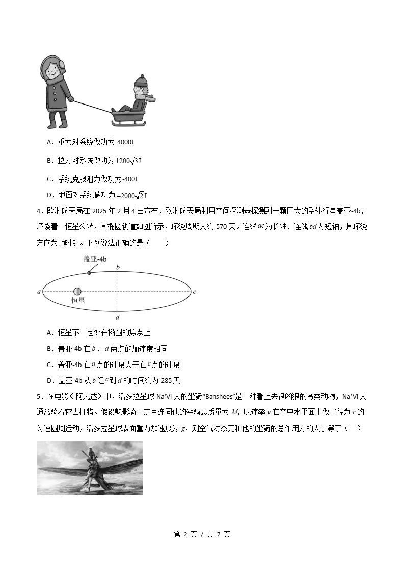 高中物理-高一下学期期末试卷答案解析通用版插图同步试卷专项1