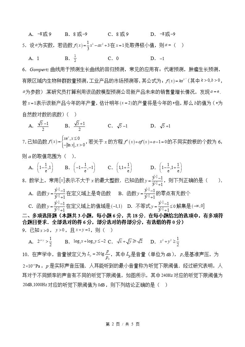 高中数学-高二下学期期末试卷答案解析人教B版插图同步试卷专项1