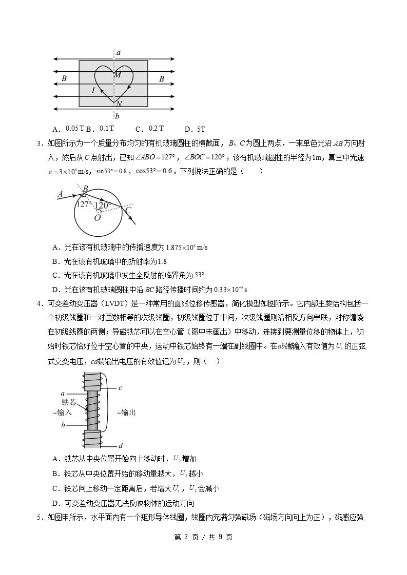 高中物理-高二下学期期末试卷答案解析通用版插图同步试卷专项1