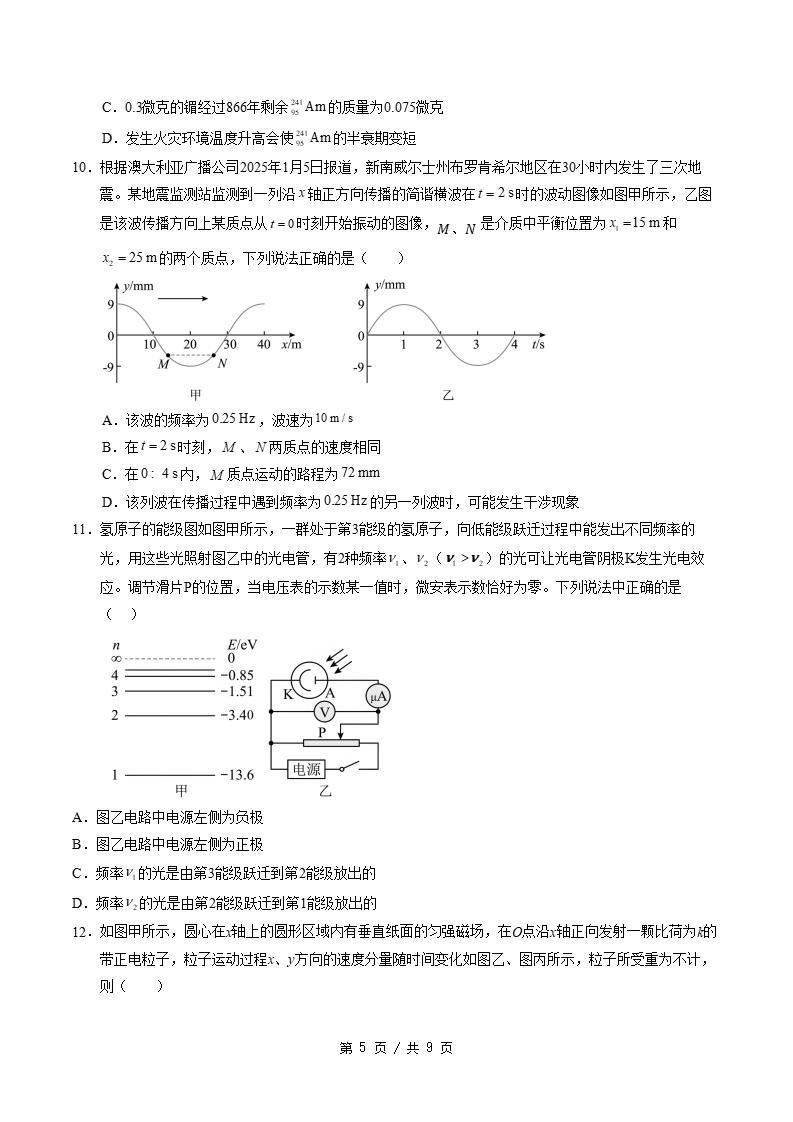 高中物理-高二下学期期末试卷答案解析通用版插图同步试卷专项4