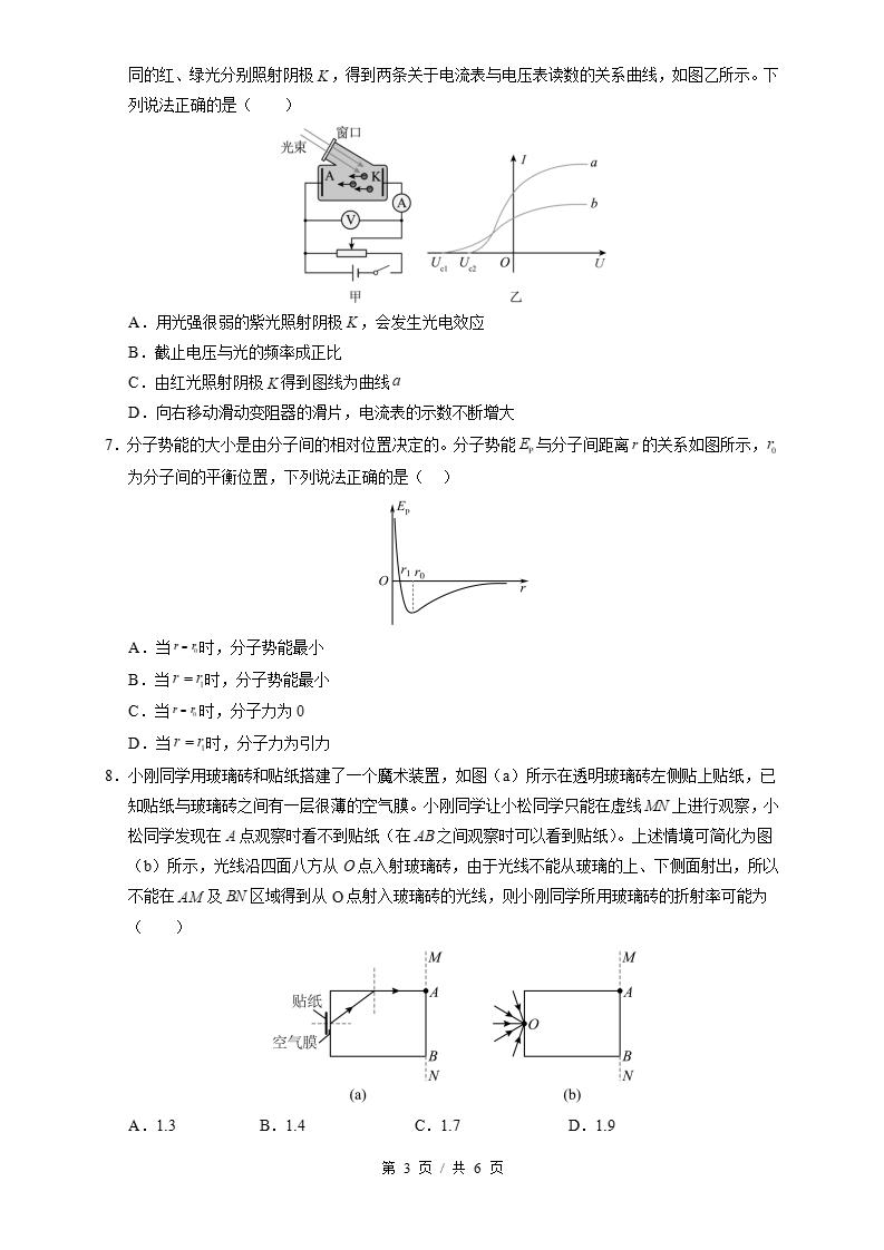 高中物理-高二下学期期末试卷答案解析鲁科版插图同步试卷专项2