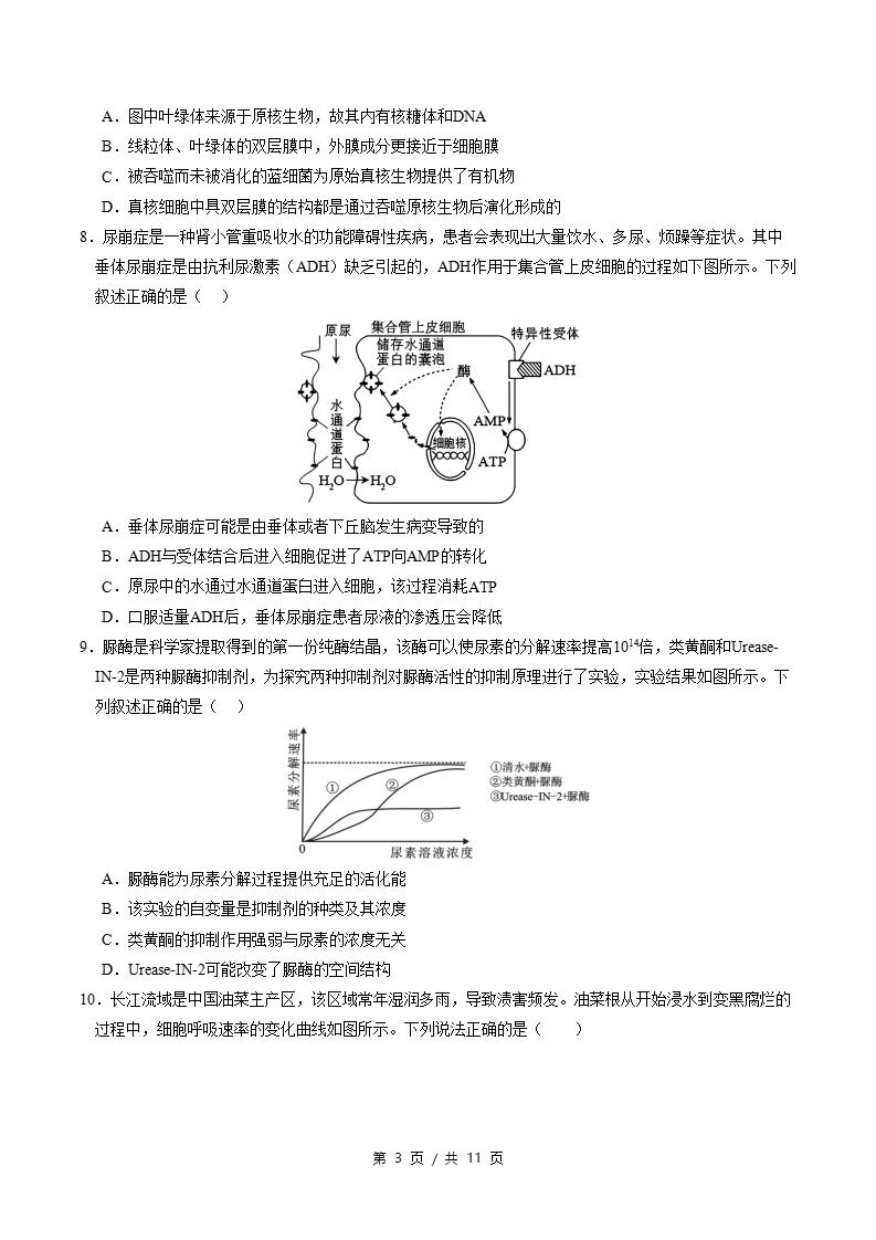 高中生物-高二下学期期末试卷答案解析通用版插图同步试卷专项2