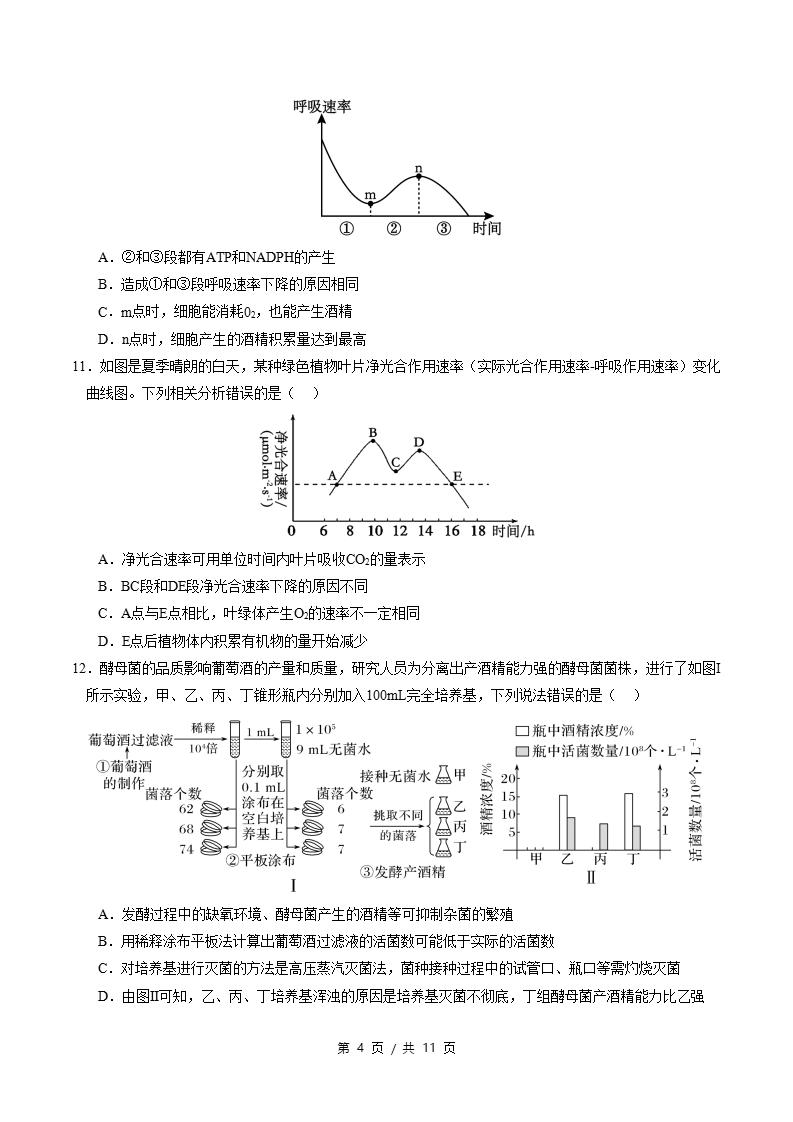 高中生物-高二下学期期末试卷答案解析通用版插图同步试卷专项3