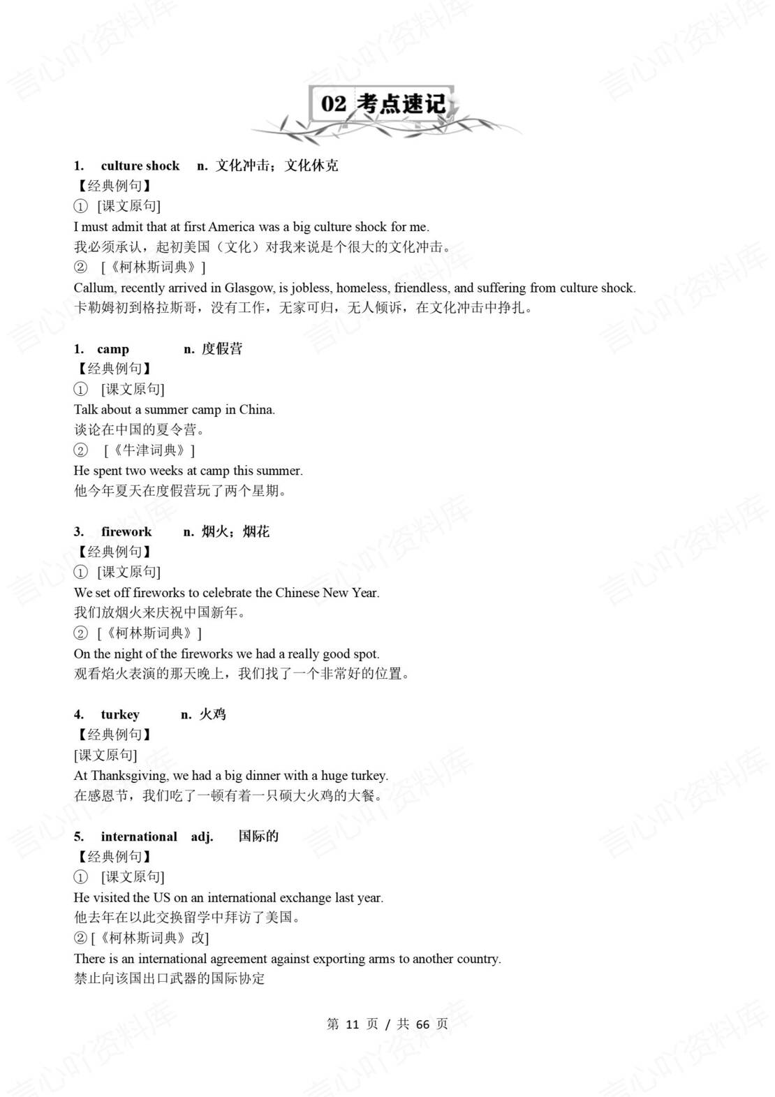 初中英语 | 牛津沪教版九年级下册步知识清单插图初中英语4