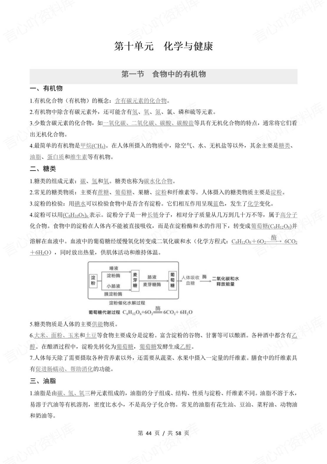 初中化学 | 新教材鲁教版九年级下同步清单（原卷解析版）插图初中化学5