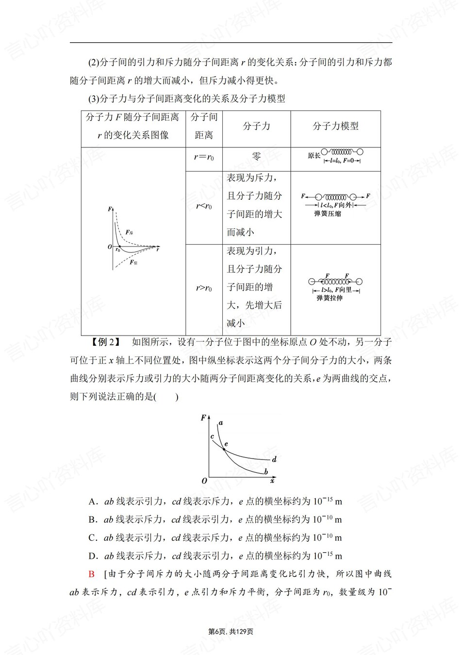 高中物理 | 新人教版选择性必修三知识点总结同步清单梳理归纳插图高中物理5