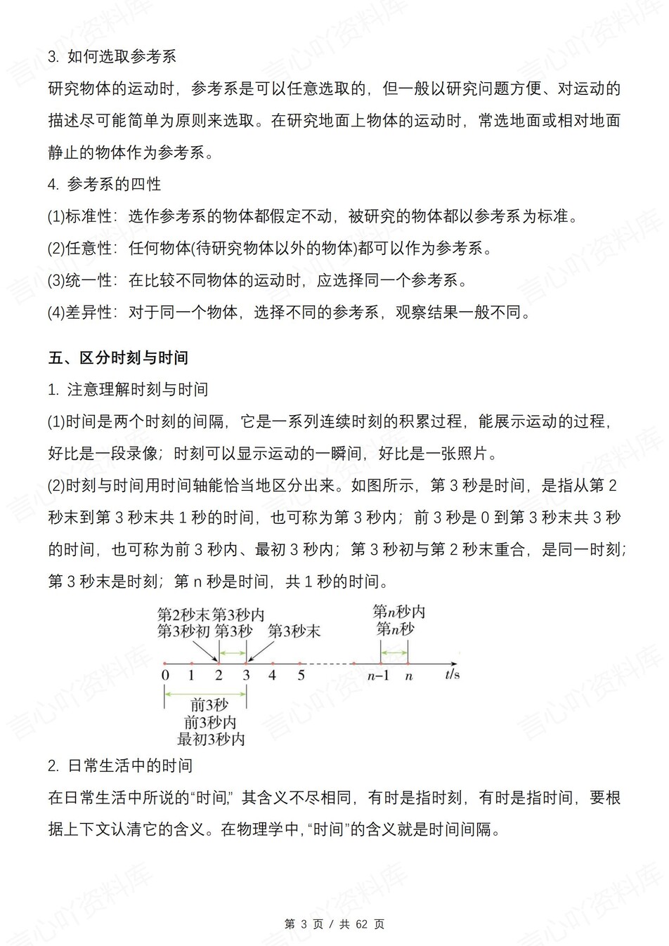 高中物理 | 新鲁科版必修一知识点总结同步清单梳理归纳插图高中物理2