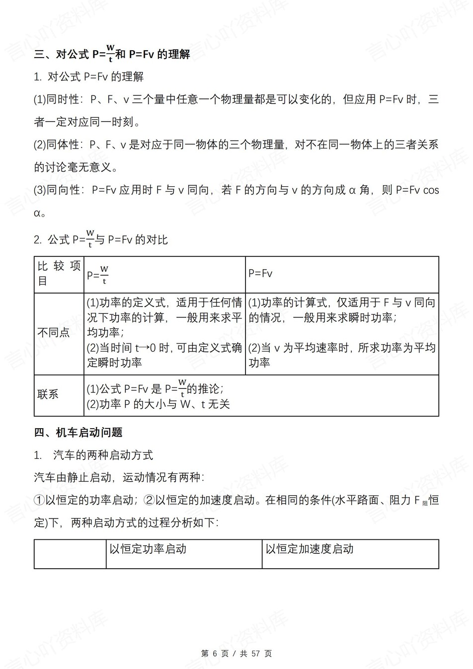 高中物理 | 新鲁科版必修二知识点总结同步清单梳理归纳插图高中物理5