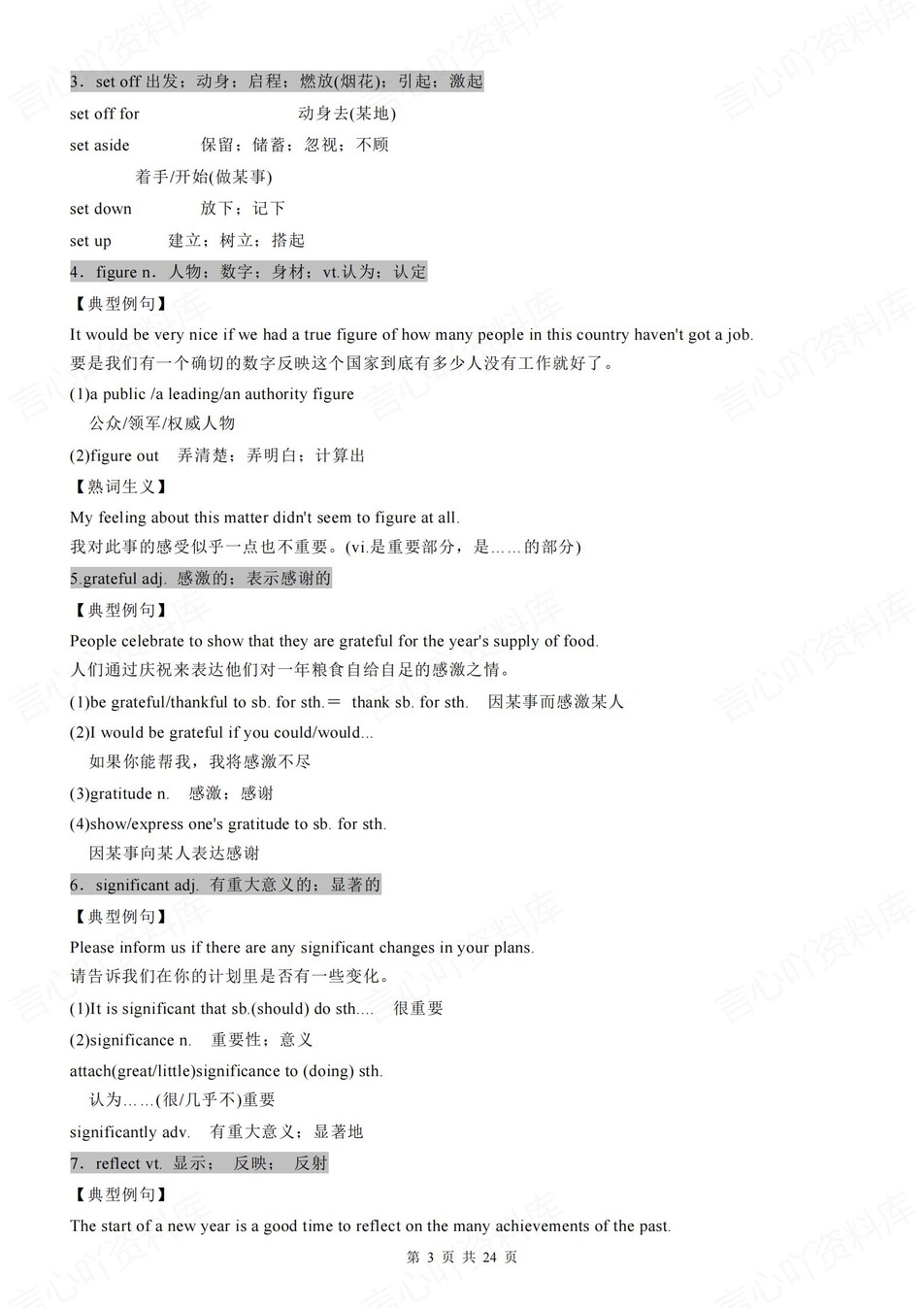 高中英语 | 新人教版必修三知识点总结同步清单梳理归纳插图高中英语2