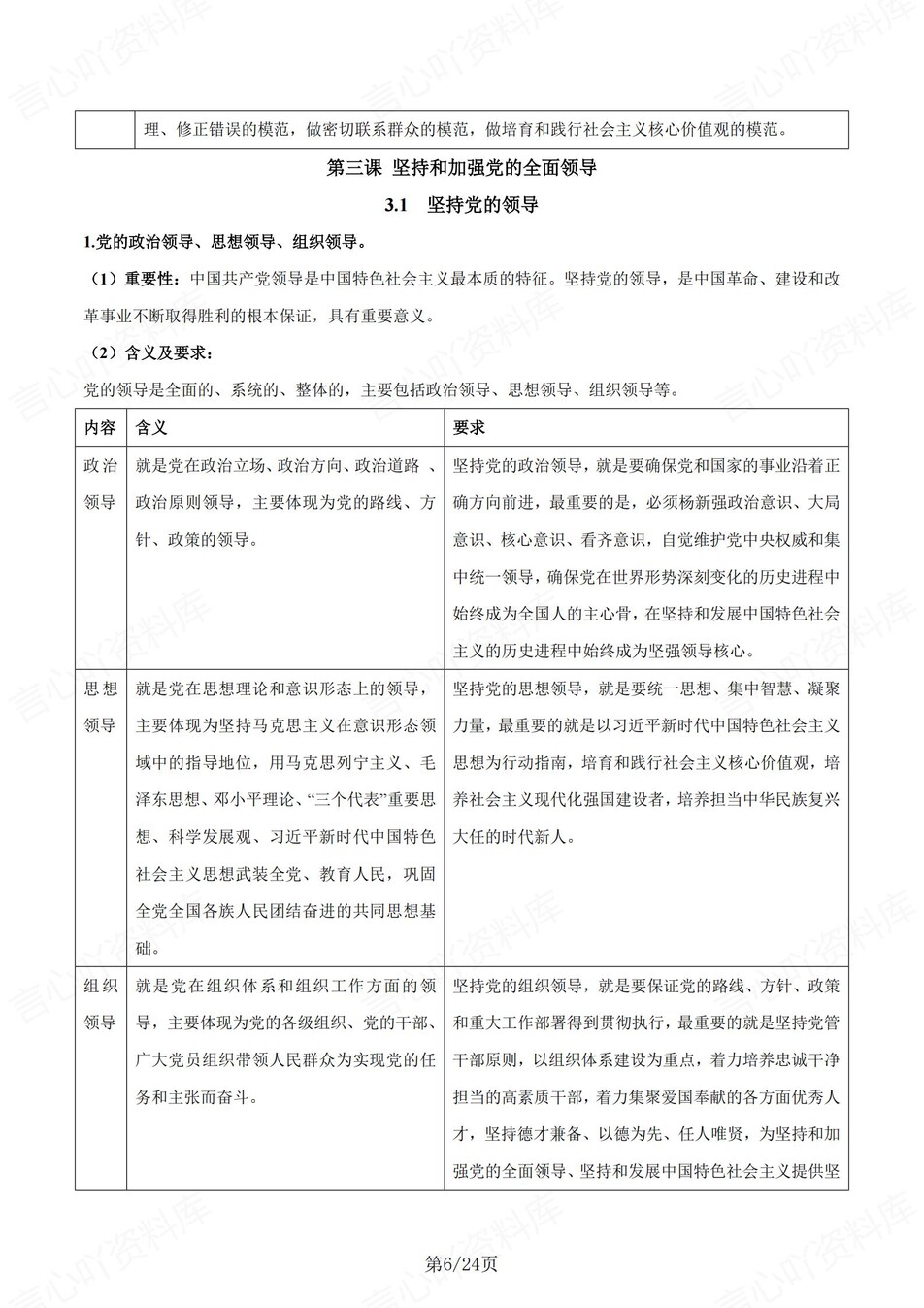 高中政治 | 统编版必修三同步清单填空背诵知识总结梳理（背诵答案）插图高中政治5