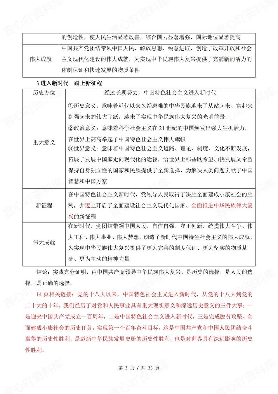 高中政治 | 统编版必修三高频考点背诵清单知识总结插图高中政治2