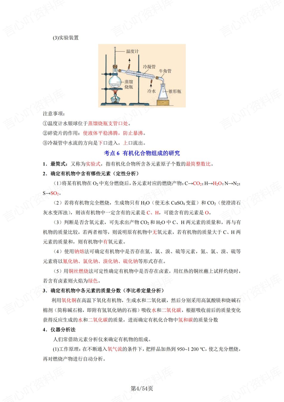 高中化学 | 新苏教版选择性必修三同步清单填空背诵知识总结梳理（背诵答案）插图高中化学3