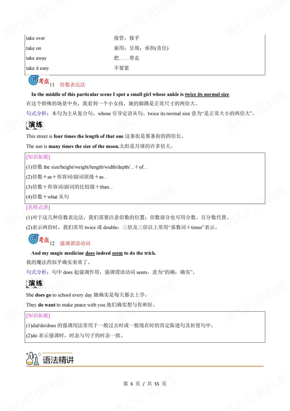 高中英语 | 新外研版选择性必修一同步清单填空背诵知识总结梳理（背诵答案）插图高中英语5