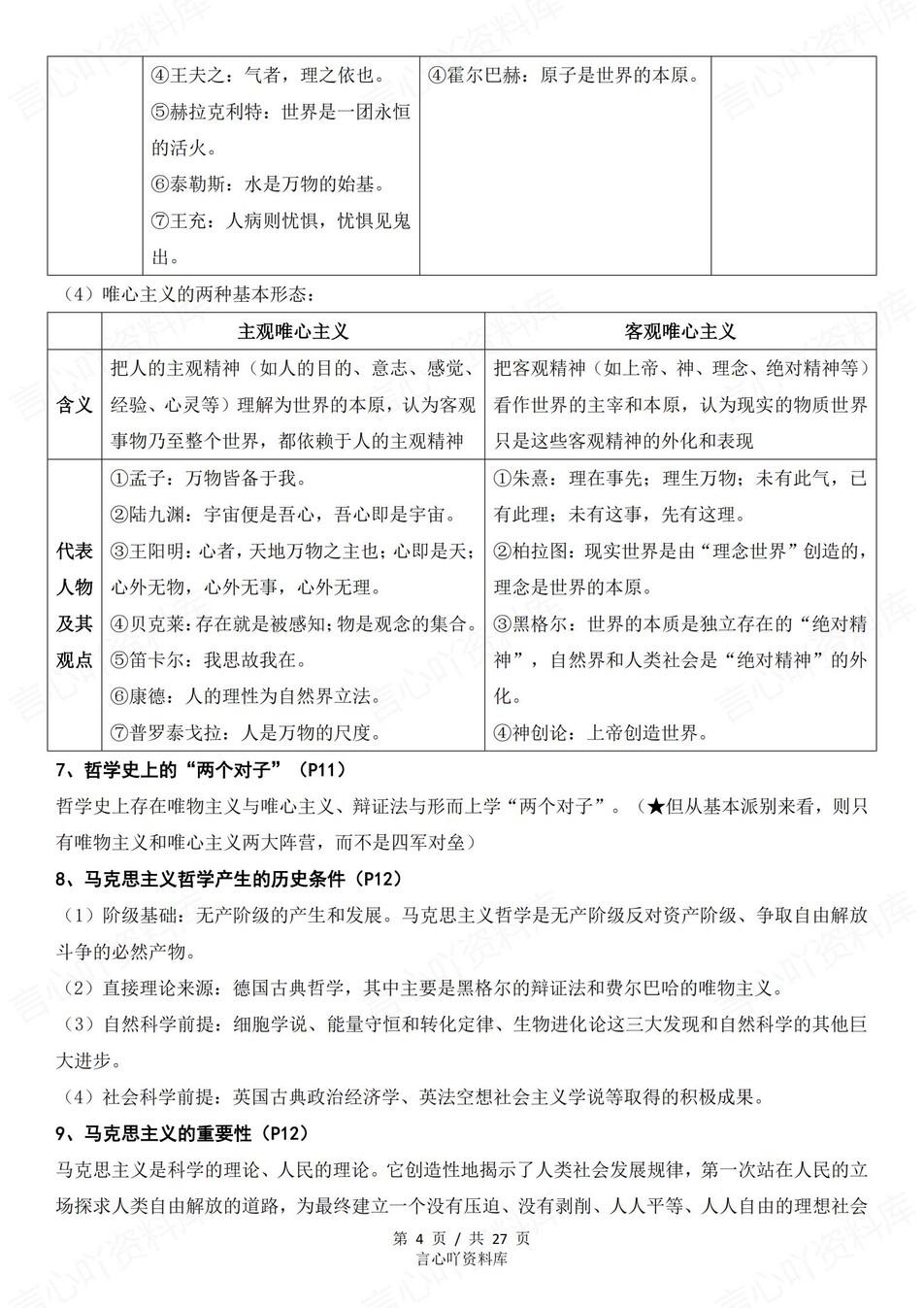 高中政治 | 统编版必修四最新版全册知识点总结归纳插图高中政治2