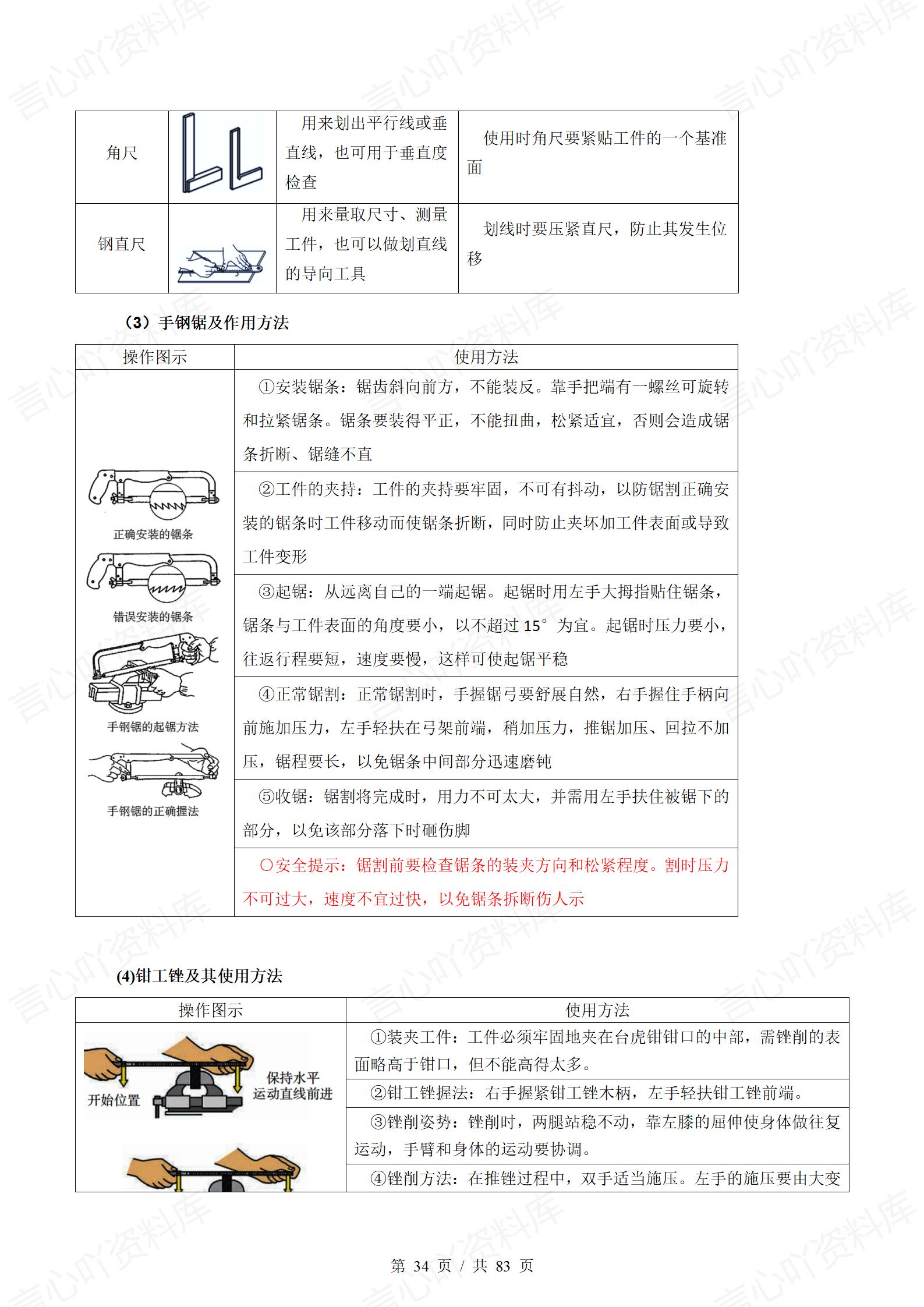 高中通用技术（粤科版）学业水平合格考学考会考知识复习测试原卷解析版常考题型知识点插图高中、高中专题专项5