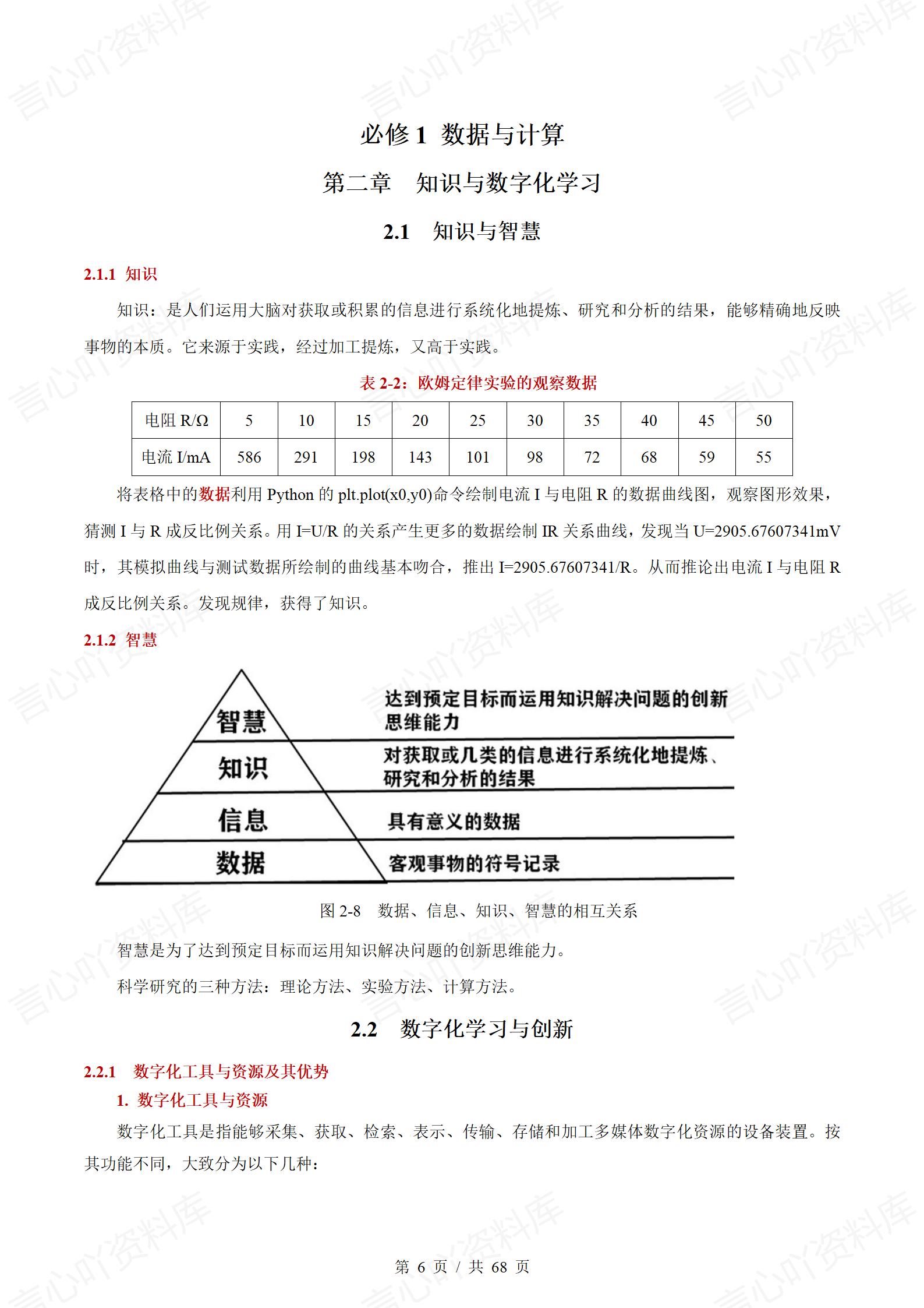 高中信息技术（粤教版）必修12学业水平合格考学考会考复习知识梳理学考测试插图高中、高中专题专项3