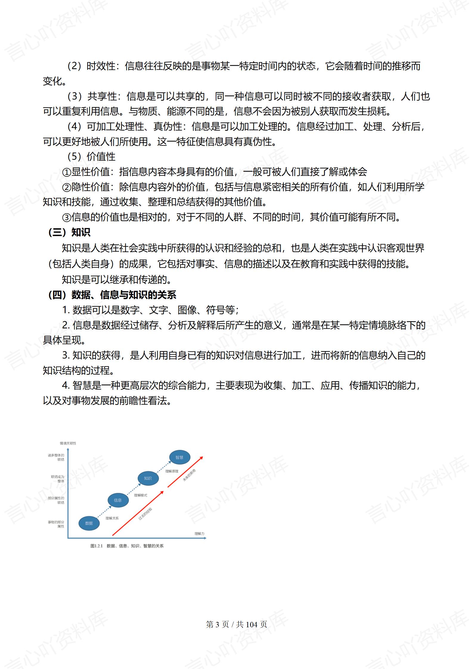 高中信息技术（浙教版）必修学业水平合格考学考会考复习知识梳理典型例题及导图插图高中、高中专题专项1