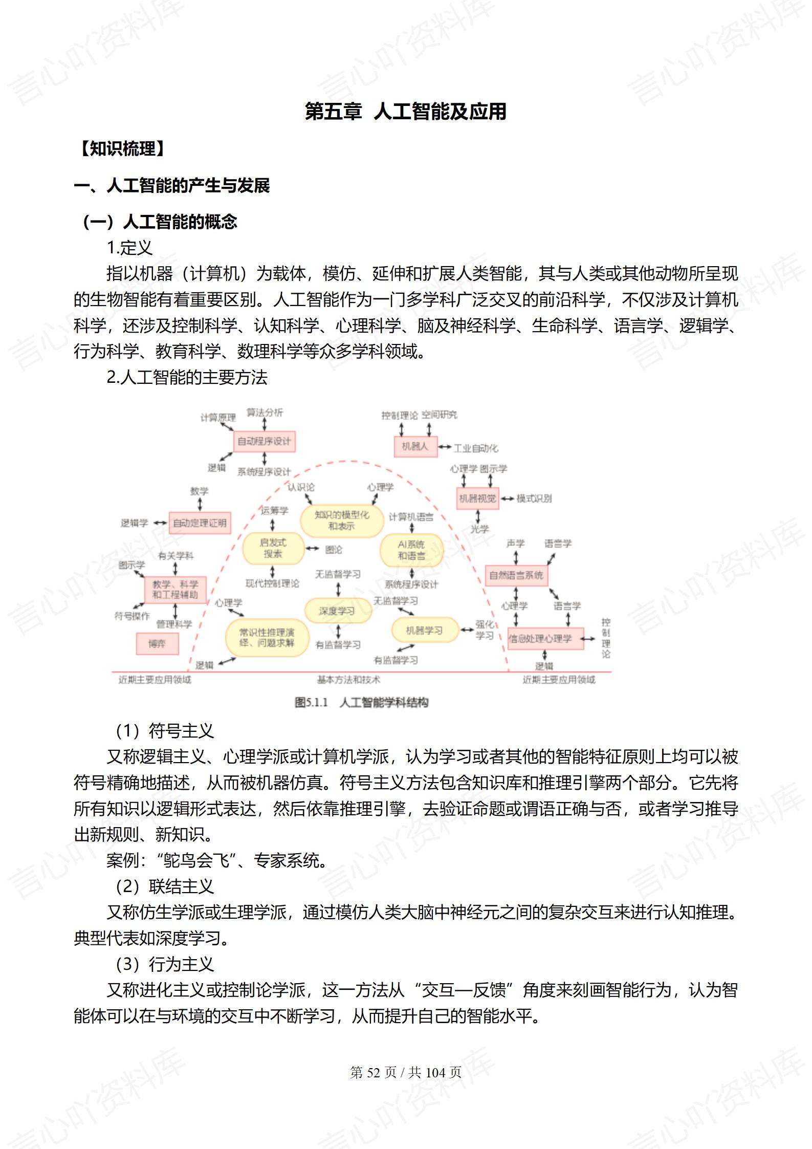 高中信息技术（浙教版）必修学业水平合格考学考会考复习知识梳理典型例题及导图插图高中、高中专题专项6