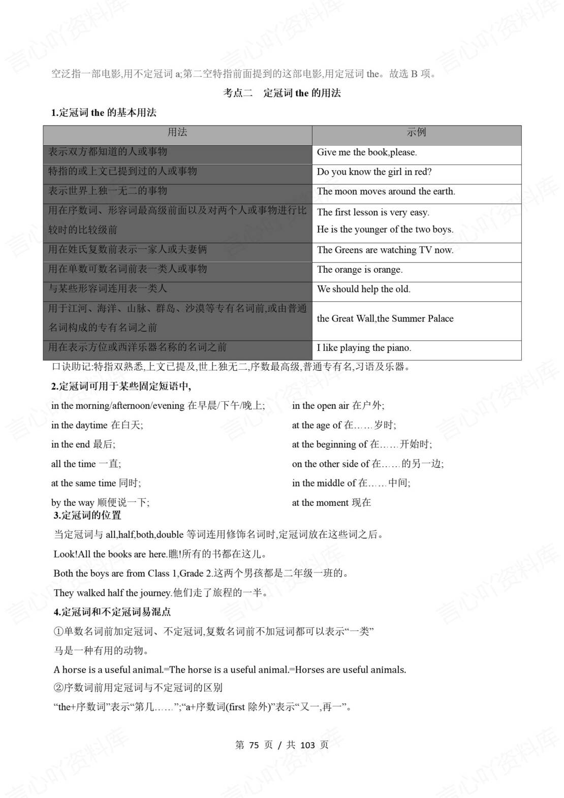 初中英语 | 外研版八年级上册模块知识清单（原卷解析版）插图初中英语5