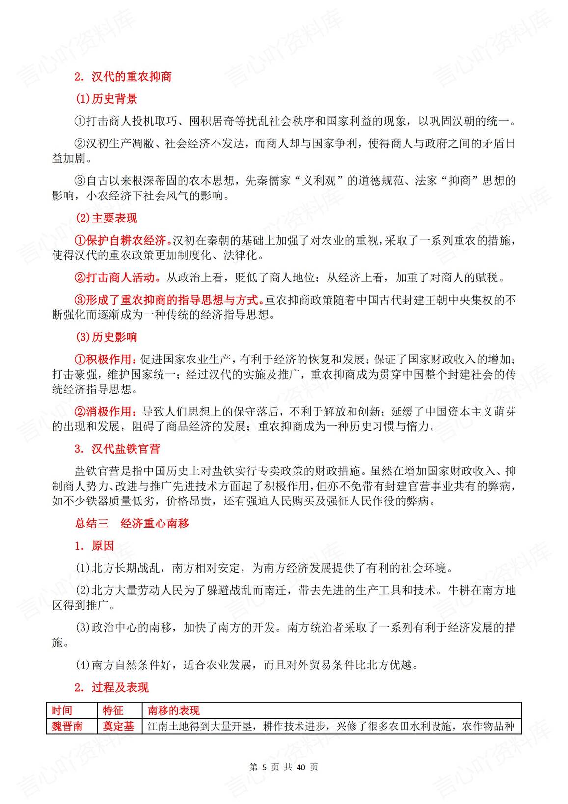 高中历史 | 13大知识专题高考复习梳理汇总插图高中历史4