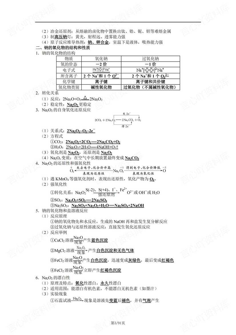 高中化学 | 九大专题高考化学复习知识汇总插图高中化学2