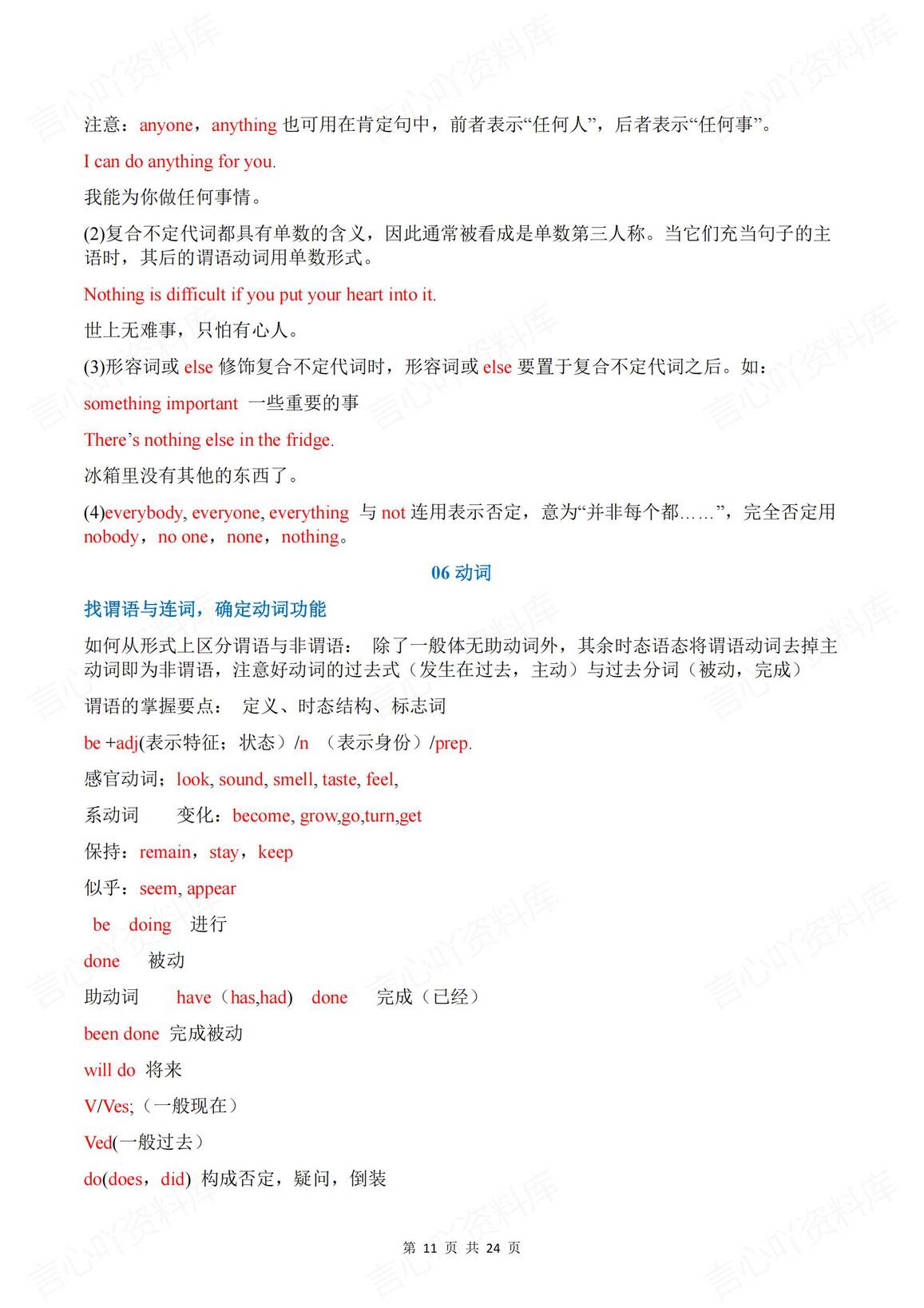 高中英语 | 高考考前综合知识复习梳理解题插图高中英语4