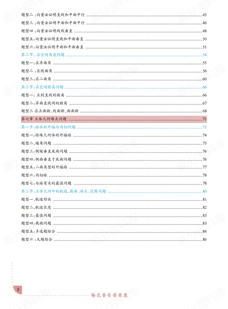 高中数学 | 高考一轮复习知识讲义题型解析插图高中数学1