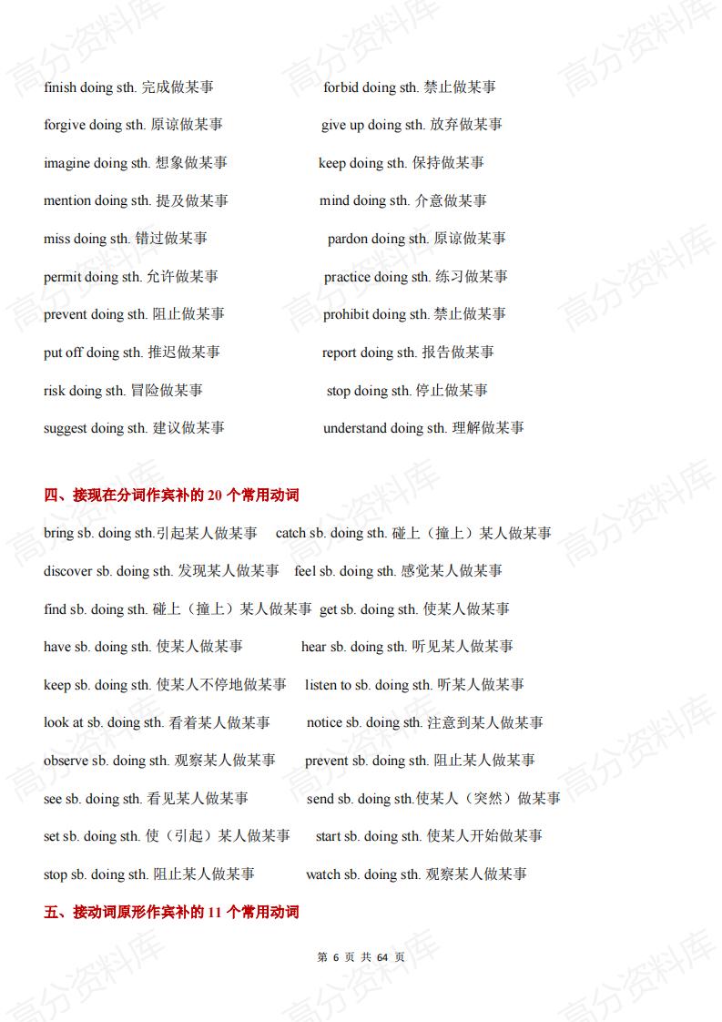 高中英语 | 重难词汇短语句型结构熟词生义汇总插图高中英语5