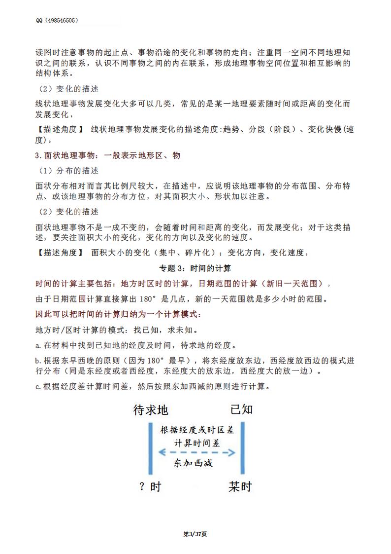 高中地理 | 2025考前核心知识点梳理总结插图高中地理2