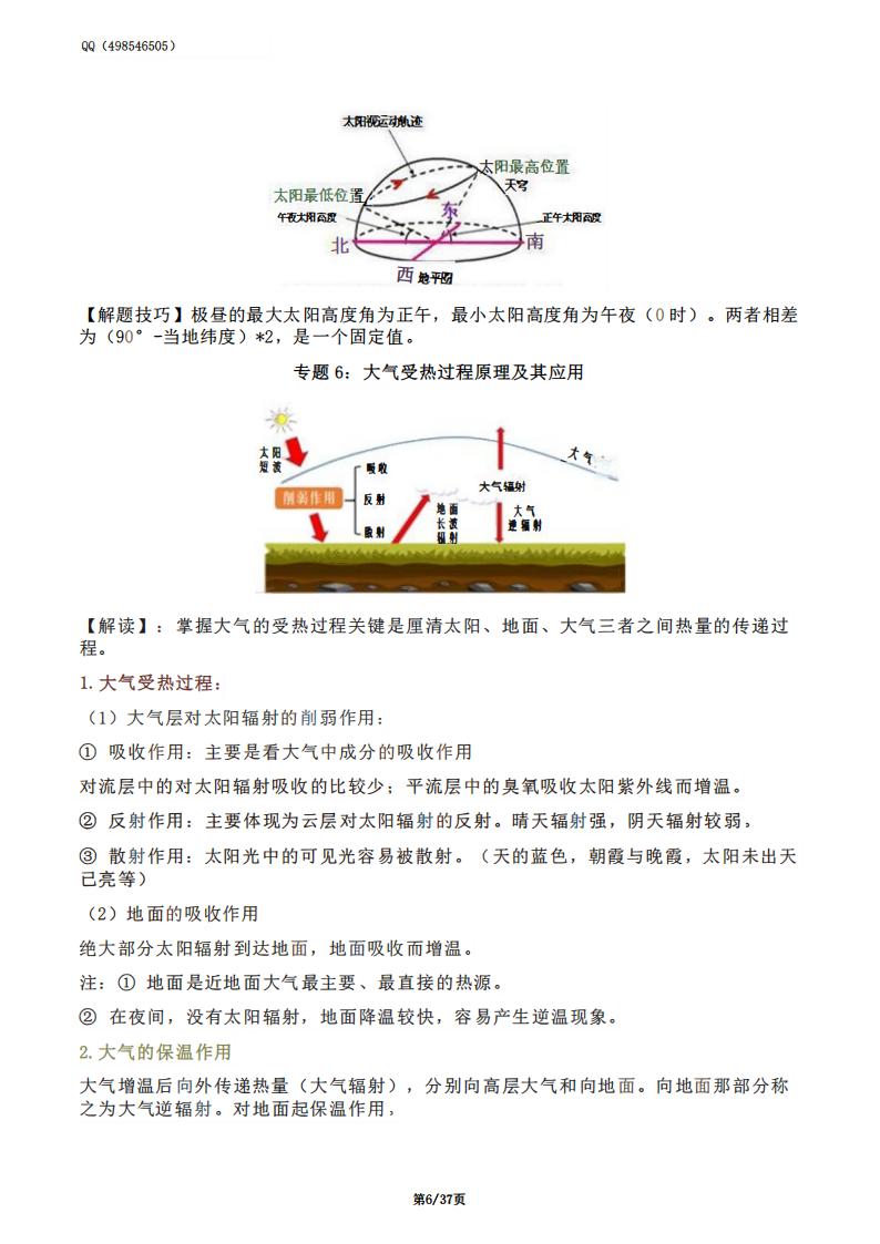 高中地理 | 2025考前核心知识点梳理总结插图高中地理5