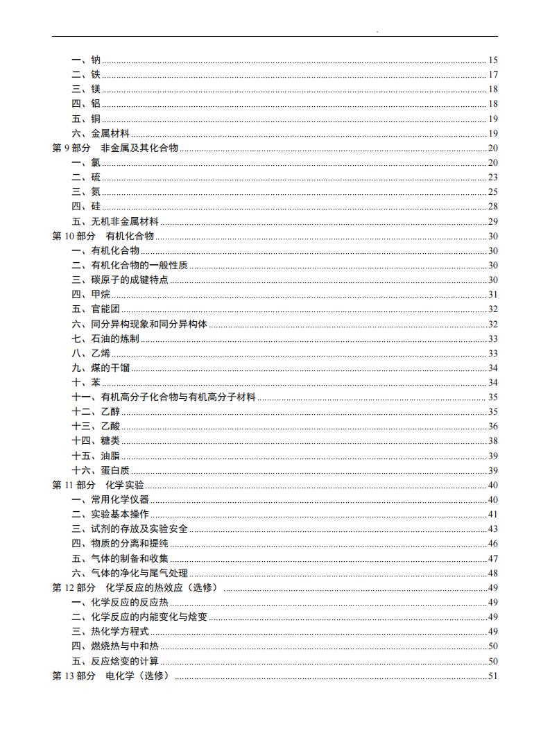 高中化学 | 必修选修全册17专题知识点汇总插图高中化学1