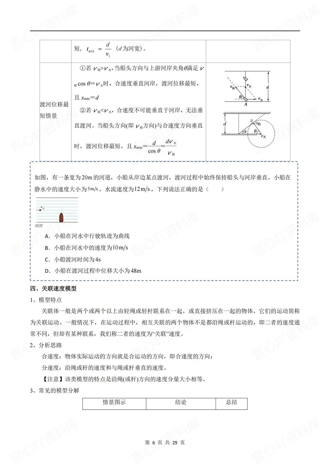 高中物理-2025高考物理《曲线运动》专题训练（含答案解析）插图高中物理5