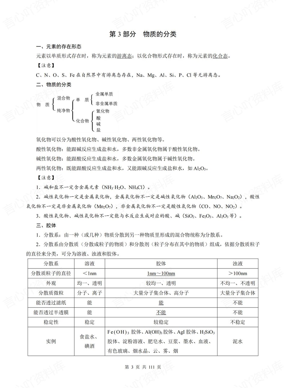 高中化学-必修选必17专项高考全册知识点总结章节知识归纳插图高中化学5
