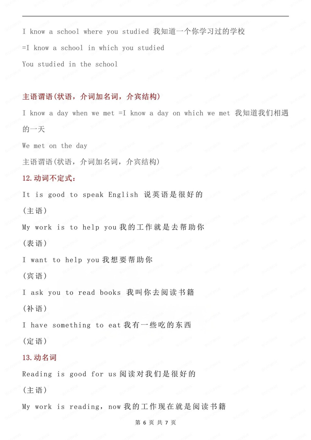 初中英语-九年级全册重点语法知识梳理归纳人教版初三上下（全）插图初中英语5